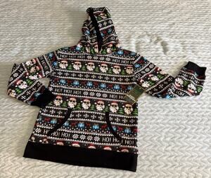 NWT Seven Oaks Boys Santa Ulgy Sweater M 10/12